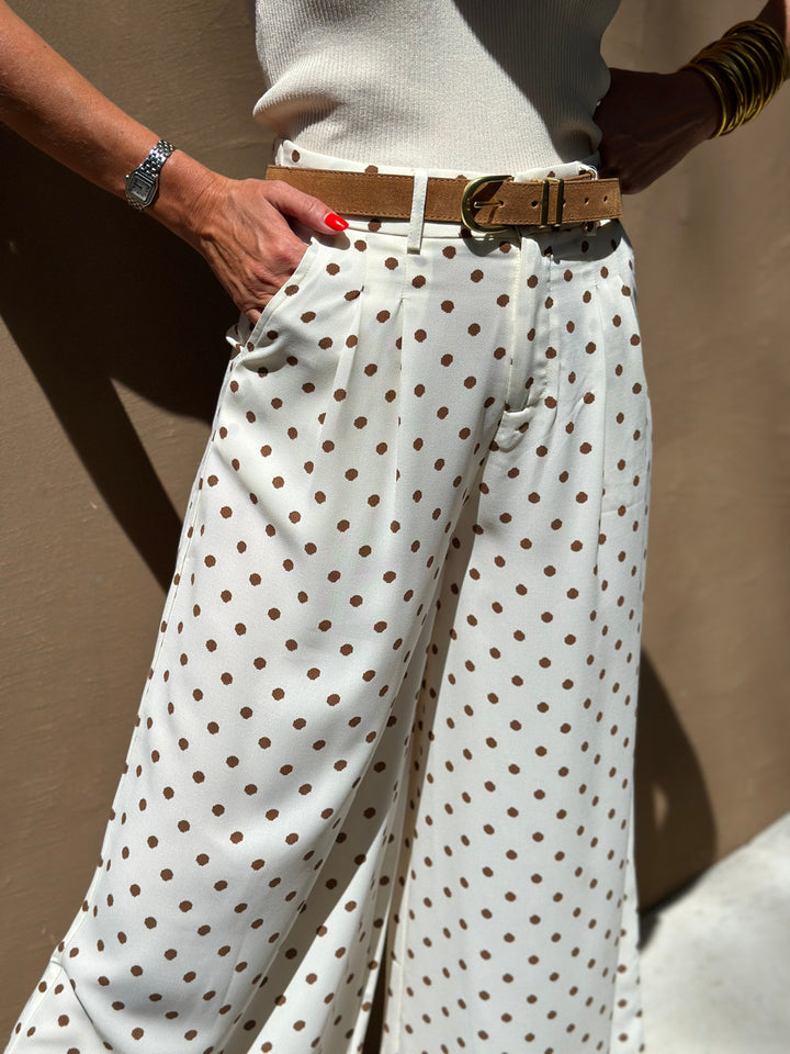 Pantalon Vivianne - Crème