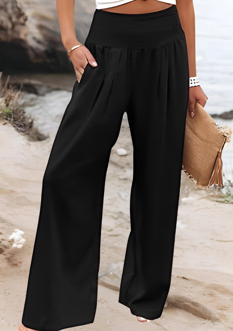 Aileen - Pantalons Large de Plage