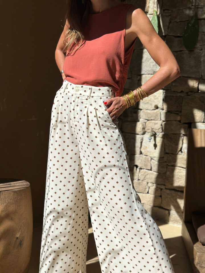 Pantalon Vivianne - Crème