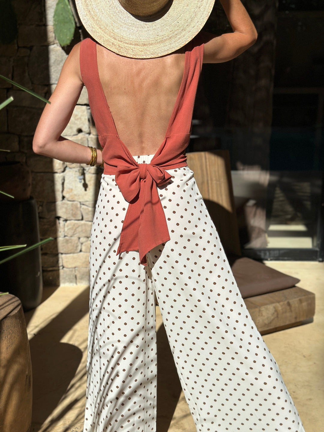 Pantalon Vivianne - Crème