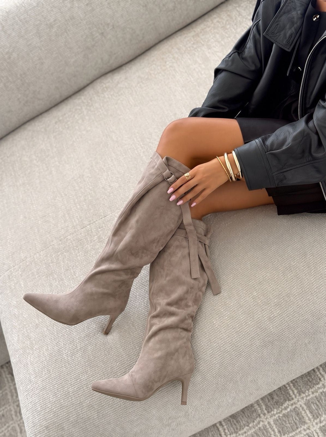 Bottes « KATE » TAUPE