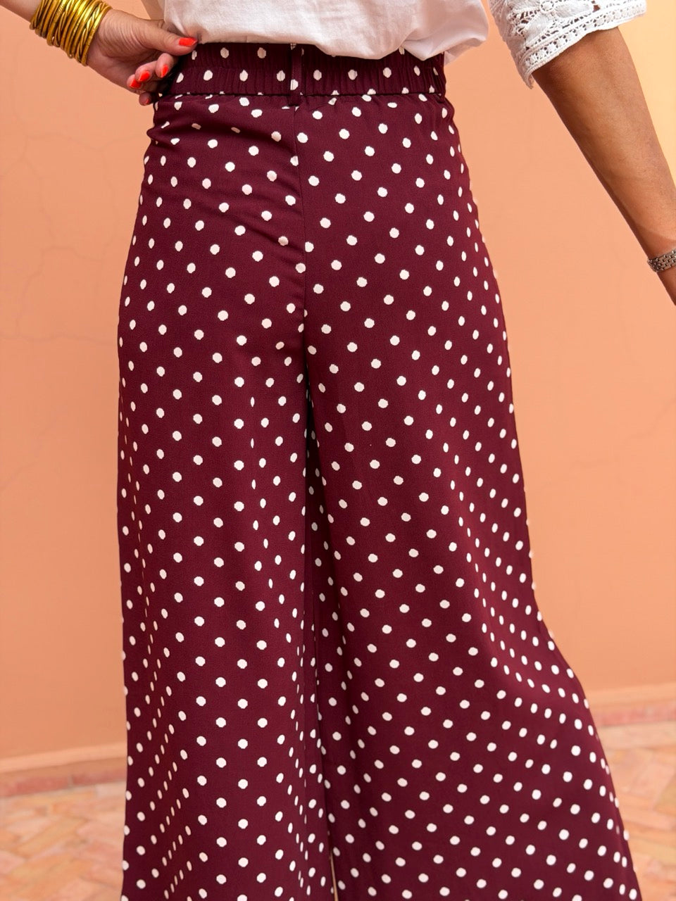 Pantalon Vivianne - Bordeaux