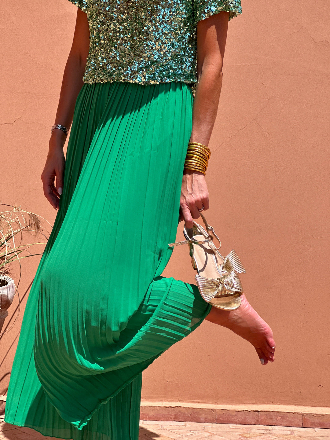 Pantalon Cléore - Vert