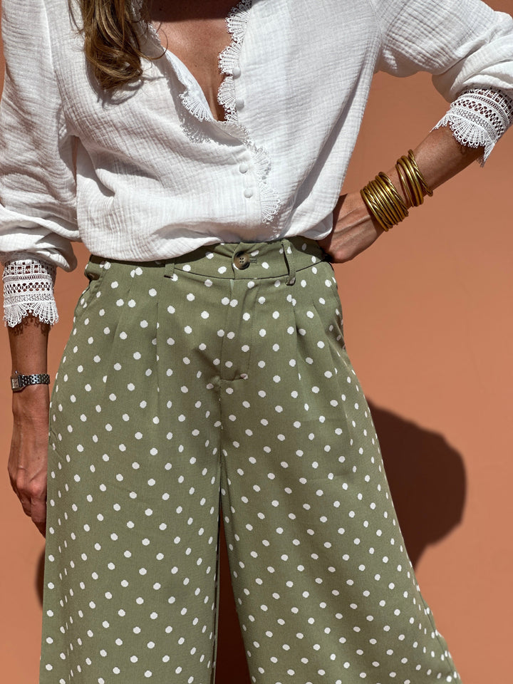 Pantalon Vivianne - Olive