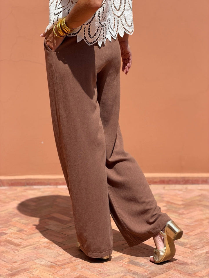 Pantalon Andrina - Chataigne